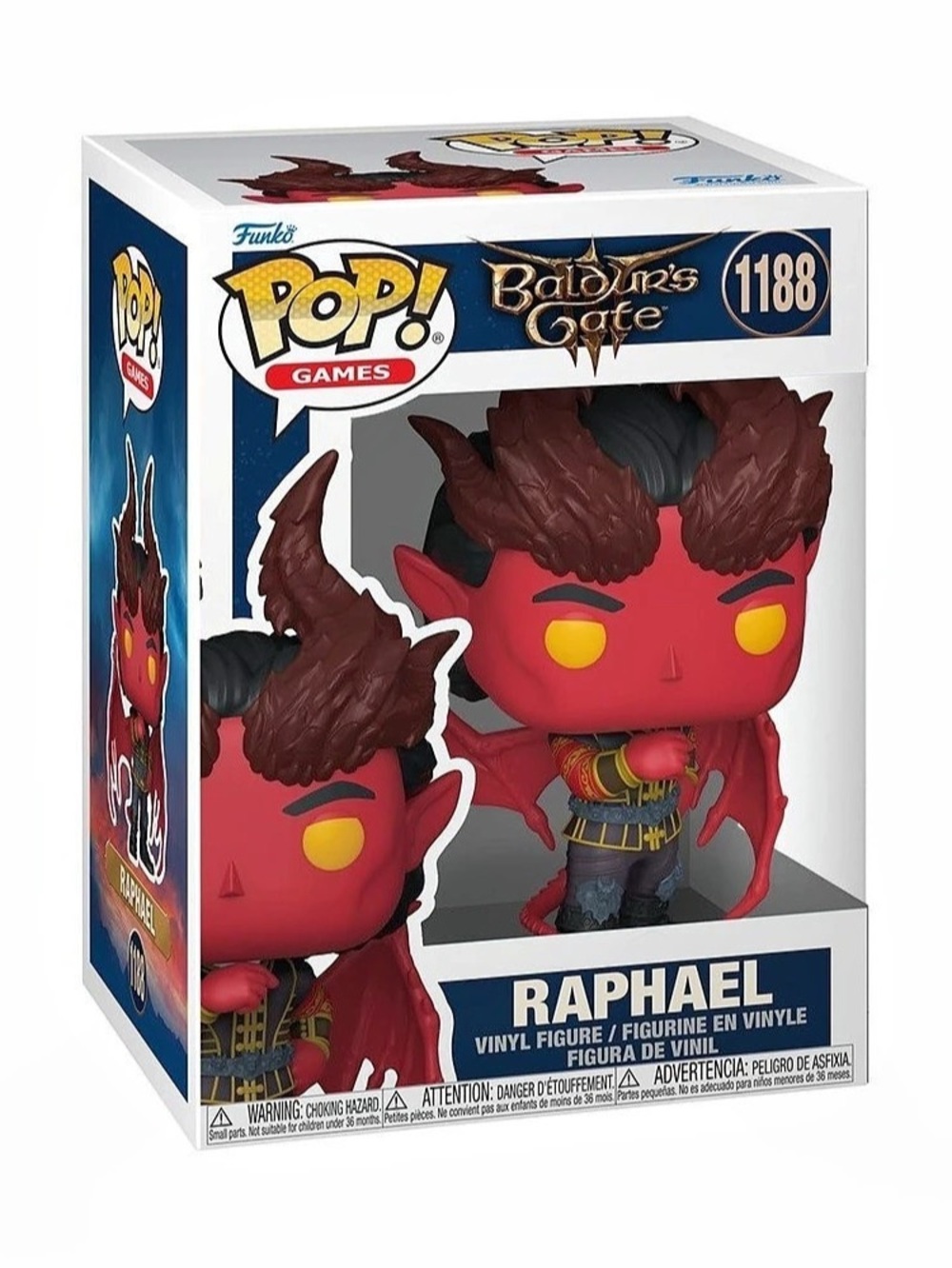 Baldur's Gate 3 Raphael Funko Pop Figure